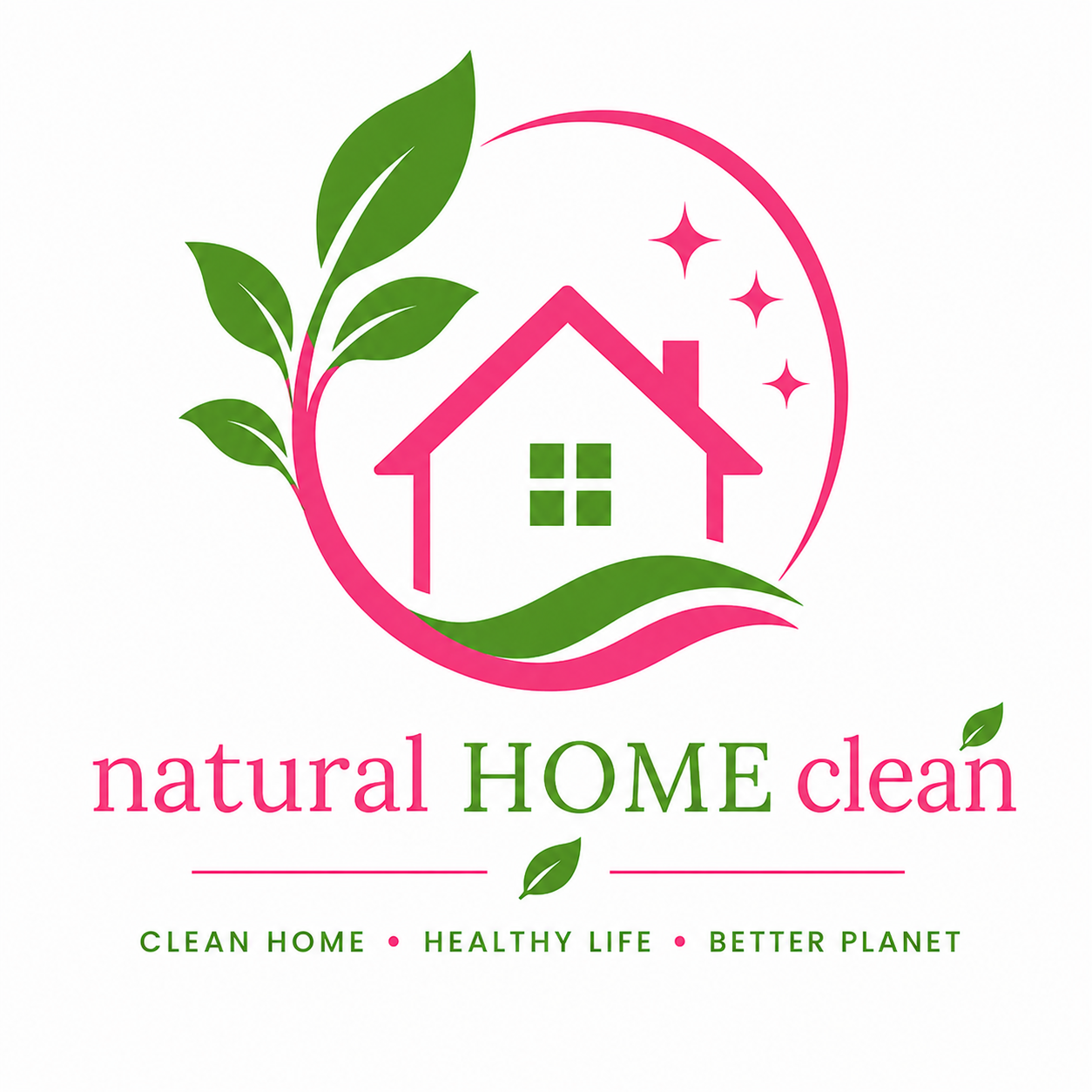 Natural Home Clean Logo